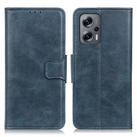 Funda de Cuero Cartera con Soporte Carcasa M09L para Xiaomi Poco X4 GT 5G Azul