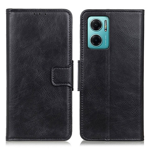 Funda de Cuero Cartera con Soporte Carcasa M09L para Xiaomi Redmi 10 Prime Plus 5G Negro