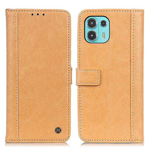 Funda de Cuero Cartera con Soporte Carcasa M10L para Motorola Moto Edge 20 Lite 5G Marron