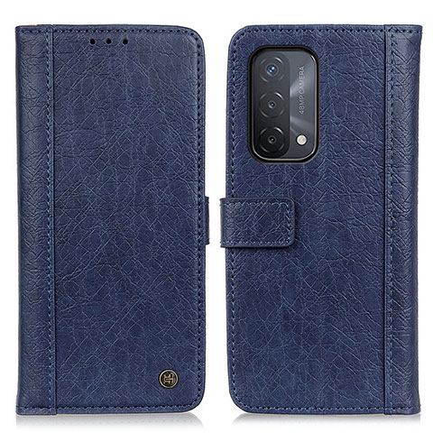 Funda de Cuero Cartera con Soporte Carcasa M10L para OnePlus Nord N200 5G Azul