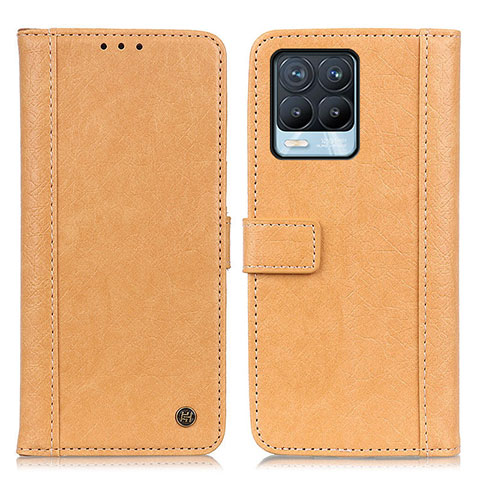 Funda de Cuero Cartera con Soporte Carcasa M10L para Realme 8 4G Caqui