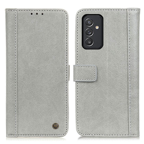 Funda de Cuero Cartera con Soporte Carcasa M10L para Samsung Galaxy A15 4G Gris