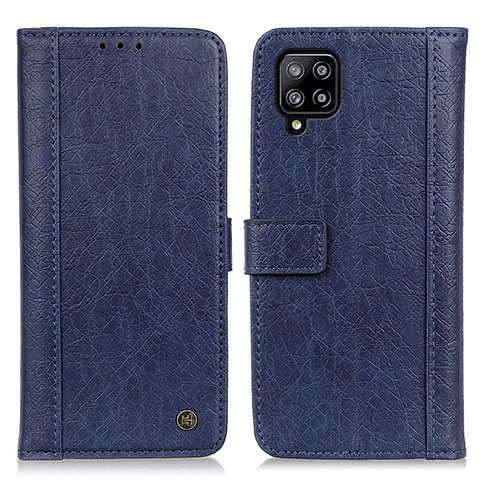 Funda de Cuero Cartera con Soporte Carcasa M10L para Samsung Galaxy A22 4G Azul