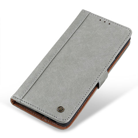 Funda de Cuero Cartera con Soporte Carcasa M10L para Samsung Galaxy A52 4G Gris