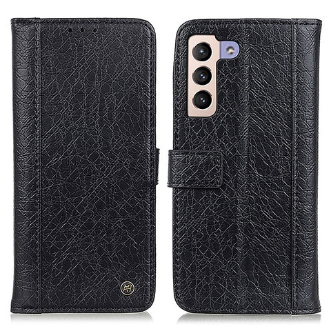 Funda de Cuero Cartera con Soporte Carcasa M10L para Samsung Galaxy S22 Plus 5G Negro