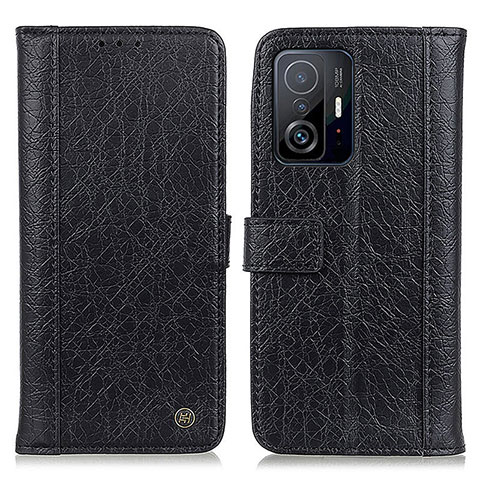 Funda de Cuero Cartera con Soporte Carcasa M10L para Xiaomi Mi 11T 5G Negro