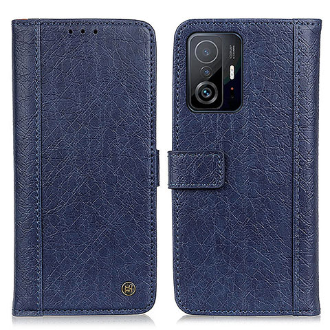 Funda de Cuero Cartera con Soporte Carcasa M10L para Xiaomi Mi 11T Pro 5G Azul