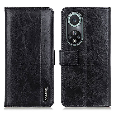 Funda de Cuero Cartera con Soporte Carcasa M11L para Huawei Honor 50 Pro 5G Negro