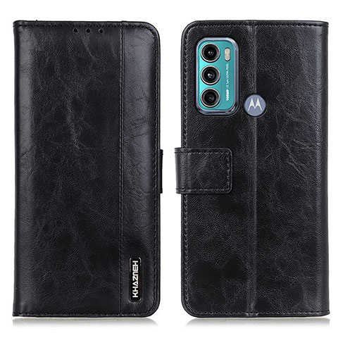 Funda de Cuero Cartera con Soporte Carcasa M11L para Motorola Moto G40 Fusion Negro