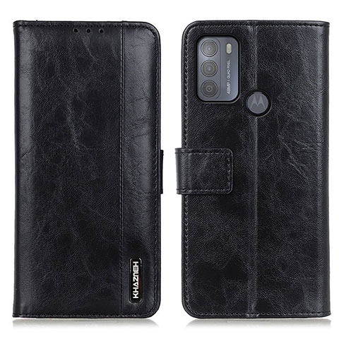 Funda de Cuero Cartera con Soporte Carcasa M11L para Motorola Moto G50 Negro