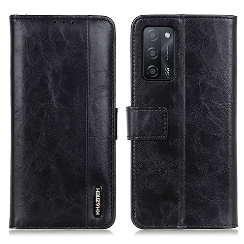 Funda de Cuero Cartera con Soporte Carcasa M11L para Oppo A53s 5G Negro