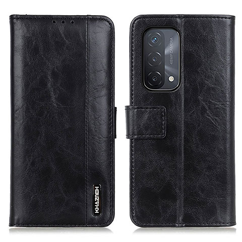 Funda de Cuero Cartera con Soporte Carcasa M11L para Oppo A54 5G Negro