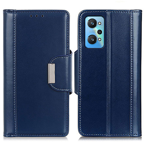 Funda de Cuero Cartera con Soporte Carcasa M11L para Realme GT Neo2 5G Azul