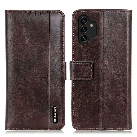 Funda de Cuero Cartera con Soporte Carcasa M11L para Samsung Galaxy A04s Marron