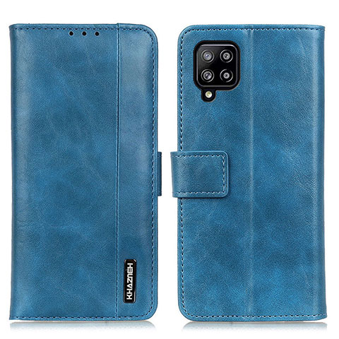 Funda de Cuero Cartera con Soporte Carcasa M11L para Samsung Galaxy A22 4G Azul