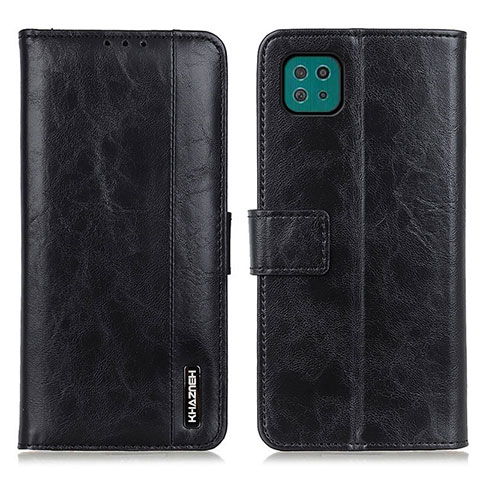 Funda de Cuero Cartera con Soporte Carcasa M11L para Samsung Galaxy A22s 5G Negro