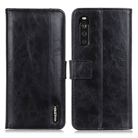 Funda de Cuero Cartera con Soporte Carcasa M11L para Sony Xperia 10 III Lite Negro