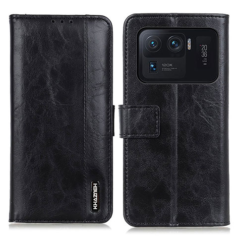 Funda de Cuero Cartera con Soporte Carcasa M11L para Xiaomi Mi 11 Ultra 5G Negro