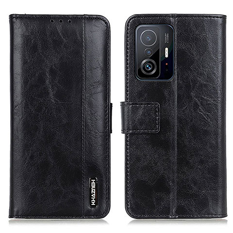 Funda de Cuero Cartera con Soporte Carcasa M11L para Xiaomi Mi 11T 5G Negro