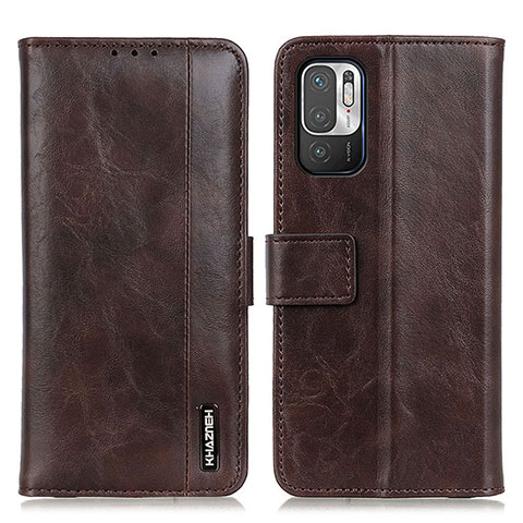 Funda de Cuero Cartera con Soporte Carcasa M11L para Xiaomi Redmi Note 11 SE 5G Marron