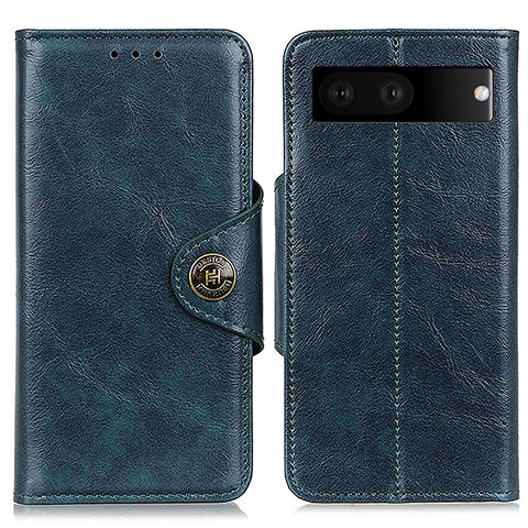 Funda de Cuero Cartera con Soporte Carcasa M12L para Google Pixel 7 5G Azul