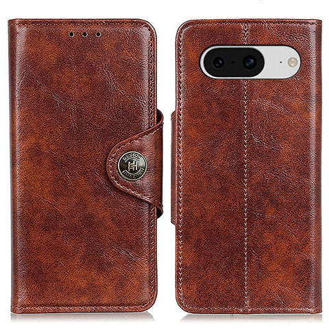 Funda de Cuero Cartera con Soporte Carcasa M12L para Google Pixel 8 5G Marron