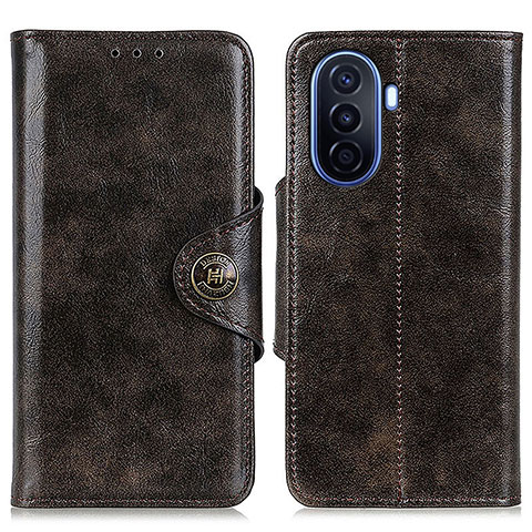 Funda de Cuero Cartera con Soporte Carcasa M12L para Huawei Enjoy 50 Bronze