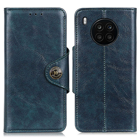 Funda de Cuero Cartera con Soporte Carcasa M12L para Huawei Honor 50 Lite Azul