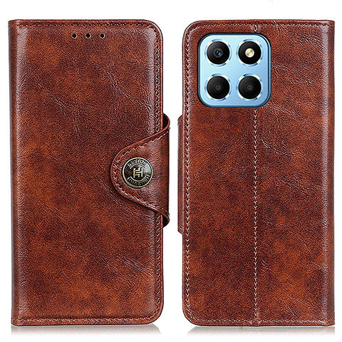 Funda de Cuero Cartera con Soporte Carcasa M12L para Huawei Honor X6S Marron