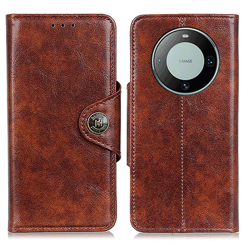 Funda de Cuero Cartera con Soporte Carcasa M12L para Huawei Mate 60 Marron