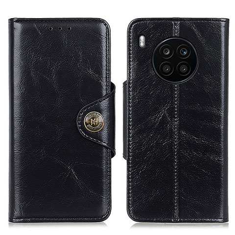 Funda de Cuero Cartera con Soporte Carcasa M12L para Huawei Nova 8i Negro