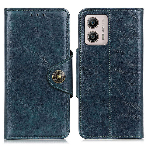 Funda de Cuero Cartera con Soporte Carcasa M12L para Motorola Moto G53 5G Azul