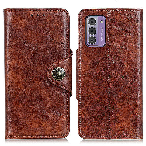 Funda de Cuero Cartera con Soporte Carcasa M12L para Nokia G310 5G Marron