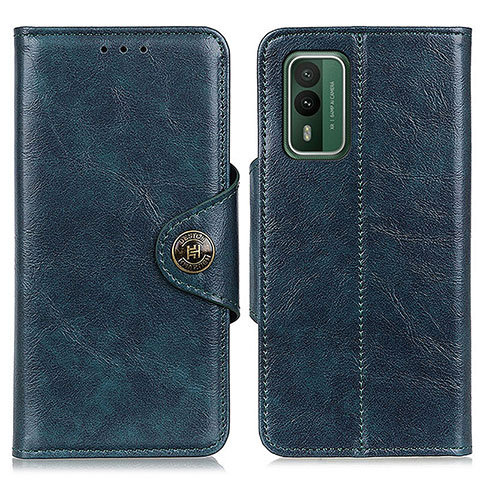 Funda de Cuero Cartera con Soporte Carcasa M12L para Nokia XR21 Azul