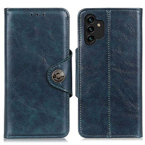 Funda de Cuero Cartera con Soporte Carcasa M12L para Samsung Galaxy A13 4G Azul