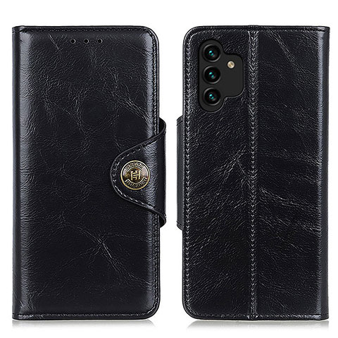 Funda de Cuero Cartera con Soporte Carcasa M12L para Samsung Galaxy A13 4G Negro