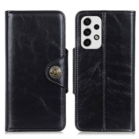 Funda de Cuero Cartera con Soporte Carcasa M12L para Samsung Galaxy A23 5G Negro