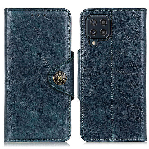 Funda de Cuero Cartera con Soporte Carcasa M12L para Samsung Galaxy M32 4G Azul