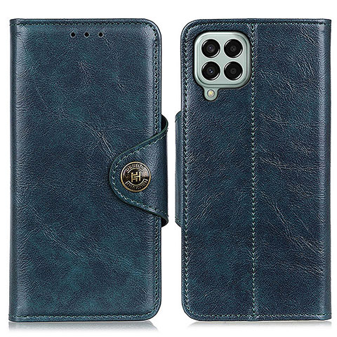 Funda de Cuero Cartera con Soporte Carcasa M12L para Samsung Galaxy M33 5G Azul