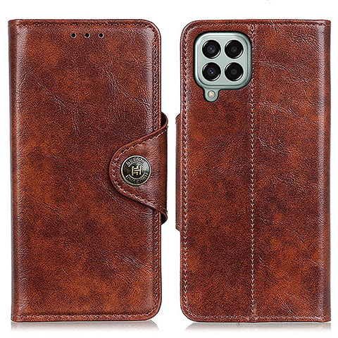 Funda de Cuero Cartera con Soporte Carcasa M12L para Samsung Galaxy M33 5G Marron