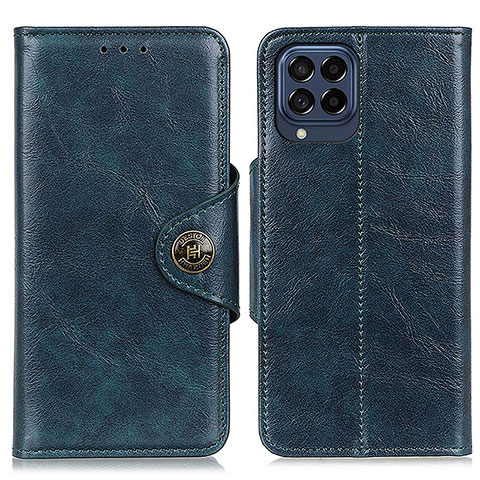 Funda de Cuero Cartera con Soporte Carcasa M12L para Samsung Galaxy M53 5G Azul