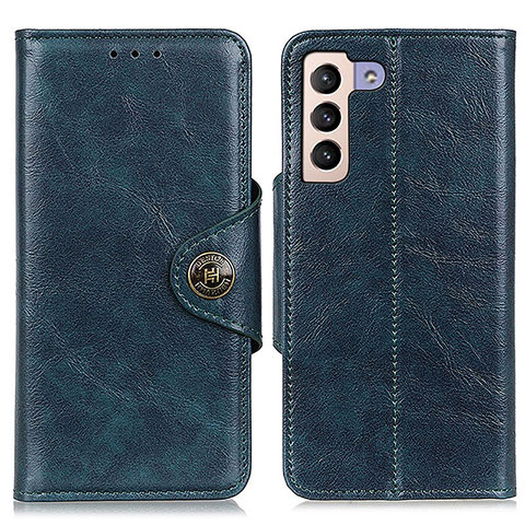 Funda de Cuero Cartera con Soporte Carcasa M12L para Samsung Galaxy S21 Plus 5G Azul