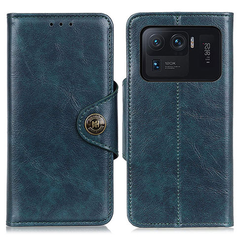 Funda de Cuero Cartera con Soporte Carcasa M12L para Xiaomi Mi 11 Ultra 5G Azul