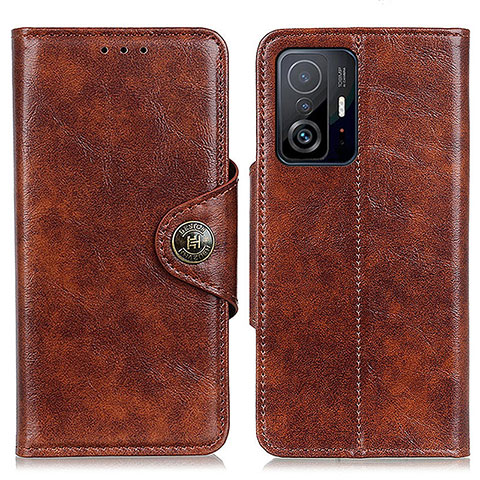 Funda de Cuero Cartera con Soporte Carcasa M12L para Xiaomi Mi 11T Pro 5G Marron