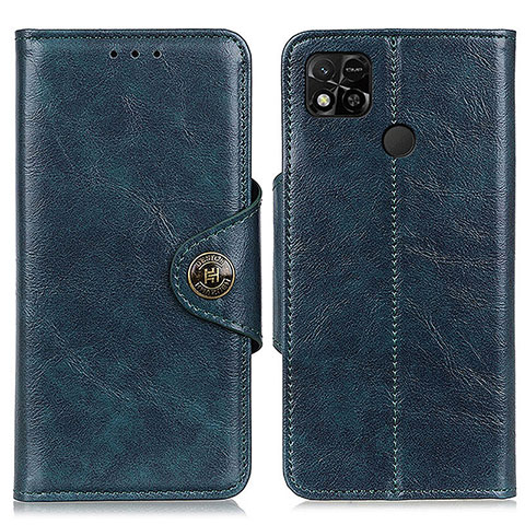 Funda de Cuero Cartera con Soporte Carcasa M12L para Xiaomi POCO C31 Azul