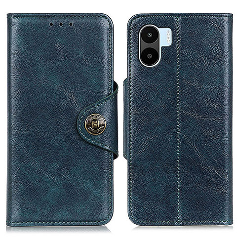 Funda de Cuero Cartera con Soporte Carcasa M12L para Xiaomi Poco C50 Azul