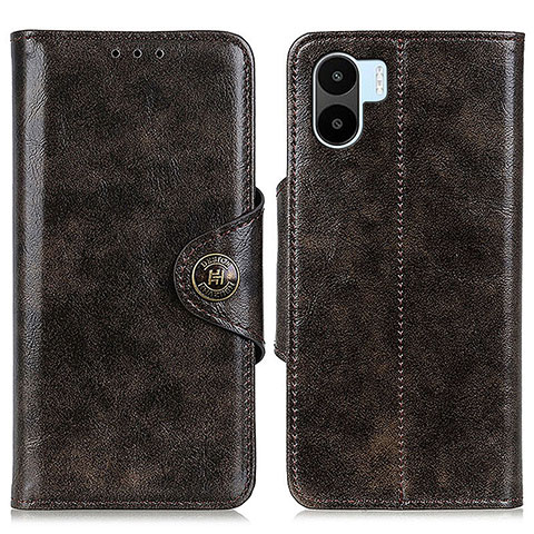 Funda de Cuero Cartera con Soporte Carcasa M12L para Xiaomi Poco C50 Bronze