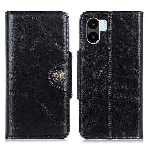 Funda de Cuero Cartera con Soporte Carcasa M12L para Xiaomi Poco C50 Negro