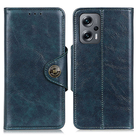 Funda de Cuero Cartera con Soporte Carcasa M12L para Xiaomi Poco X4 GT 5G Azul