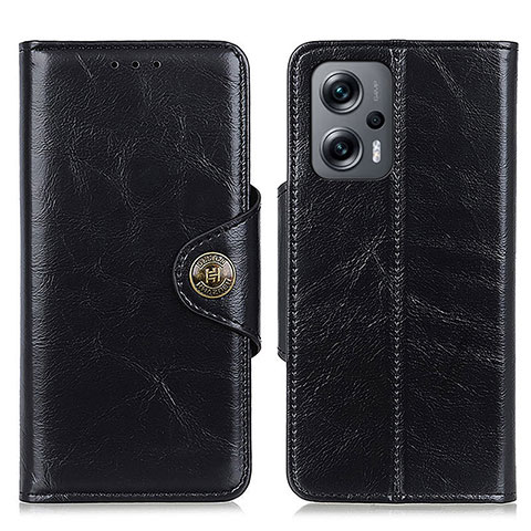 Funda de Cuero Cartera con Soporte Carcasa M12L para Xiaomi Poco X4 GT 5G Negro